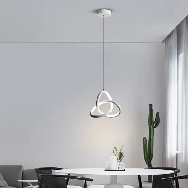 Modern Pendant Light 3 Colors Decor Art Designer LED Chandeliers For Bedroom Study Living Room Home Creative Hanging Lights - Image 2