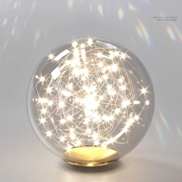 Modern Nordic LED Pendant Light Room Decor Starry Sky Romanti For Living Room Light Designer Decorative Bedroom Home Lighting - Image 3