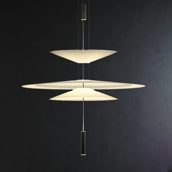 Modern Personality LED Hanging Lamp Flying Saucer Home Decor Denmark Designer Dining Table Bar Living Room UFO Pendant Lights