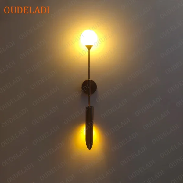 Nordic Design LED Wall Lamps Lights Mirror Light Apply Wall for Living Room Stairs Loft Night Table Home Decor Indoor Lighting - Image 4