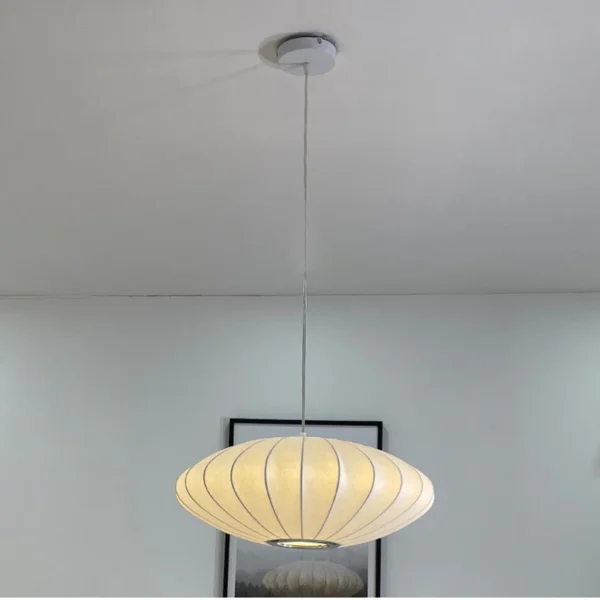 Denmark Designer Silk Pendant Lamp Living Room Hotel Hall Restaurant Hanglamp Home Decoration LED Lighting Factory Direct Sales - Image 2