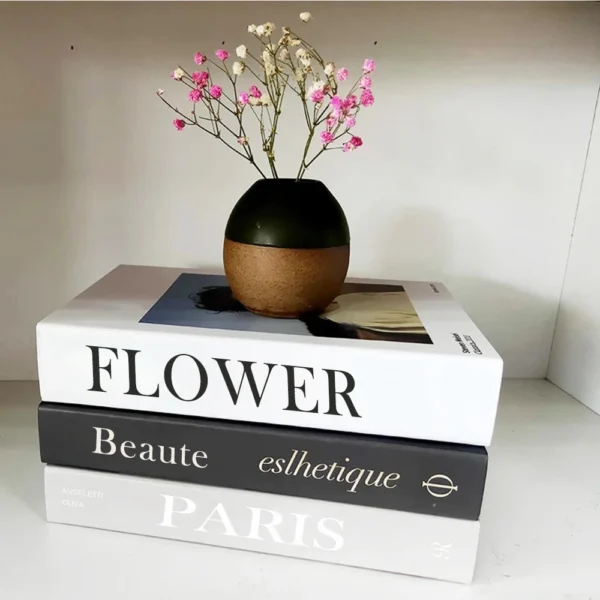 Fashion Books for Decoration Storage Box Luxury Decorative Book Living Room Decoration Simulation Books Ornaments for Home